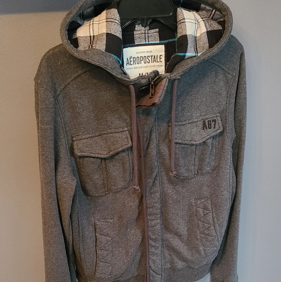 Aeropostale Other - Aeropostale  mens hoodies jacket size M gray